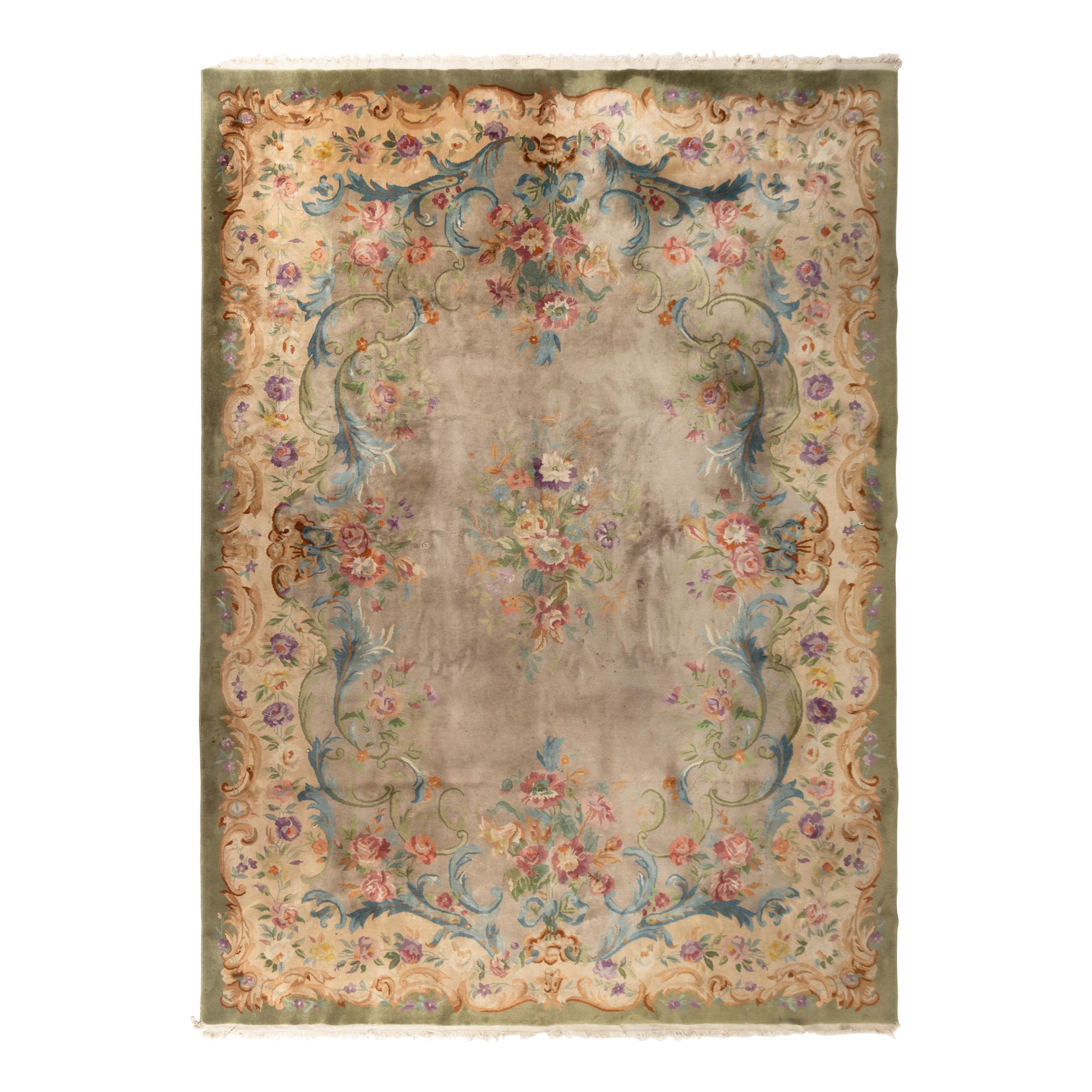 An Aubusson Style Carpet