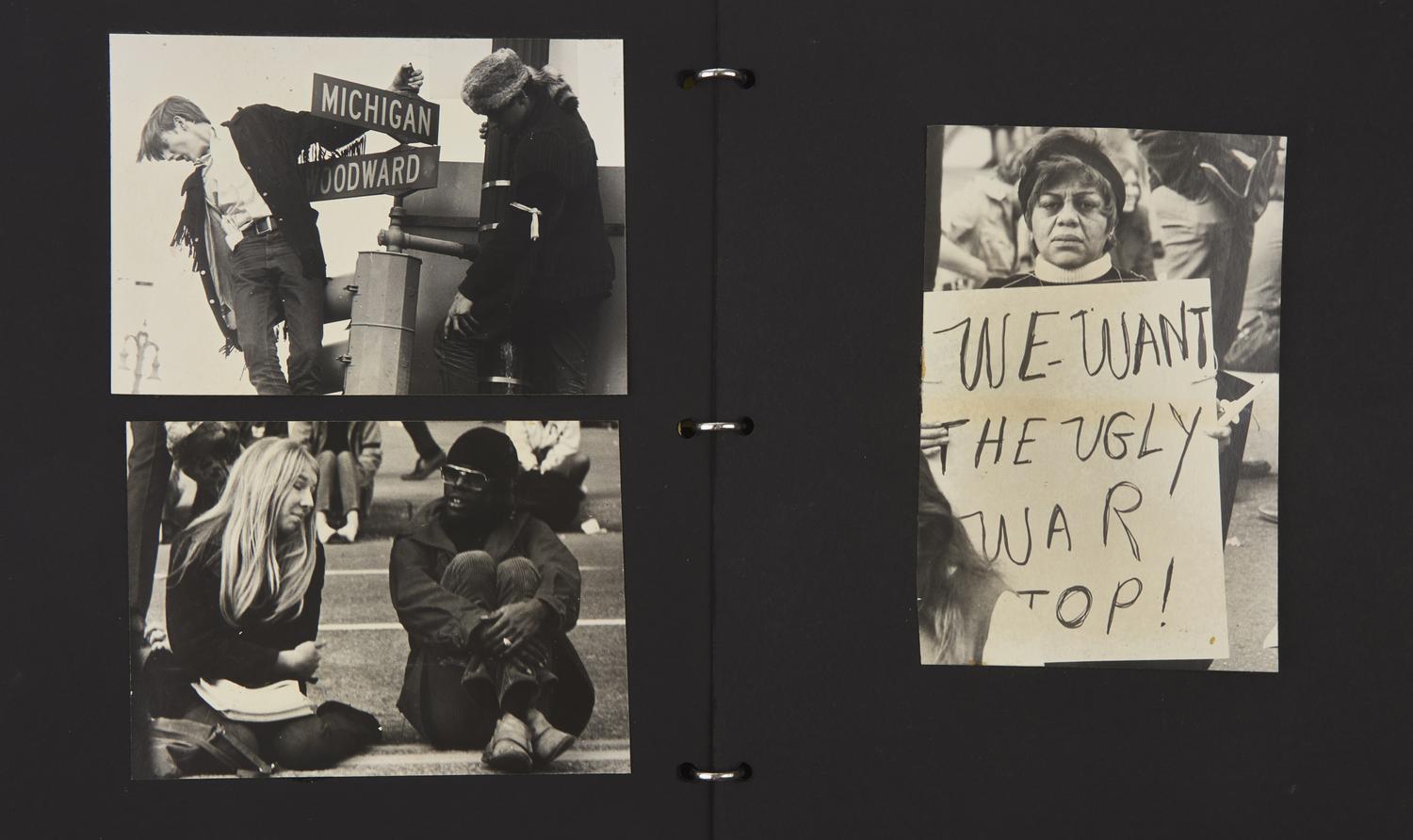 [Counterculture] Demonstration American-style October, 1969 Detroit, Michigan