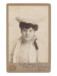 [19TH AND 20TH-CENTURY OPERA SINGERS]. A group of 8 photographs, cabinet photographs, or photographic postcards of opera singers from the 1890s-1900s, most signed, comprising images of: