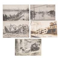 [EARLY PHOTOGRAPHY]. A group of 80 photographs of Columbus, Ohio and Ohio State University, including: