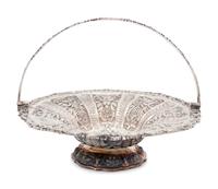 An Irish William IV Silver Basket