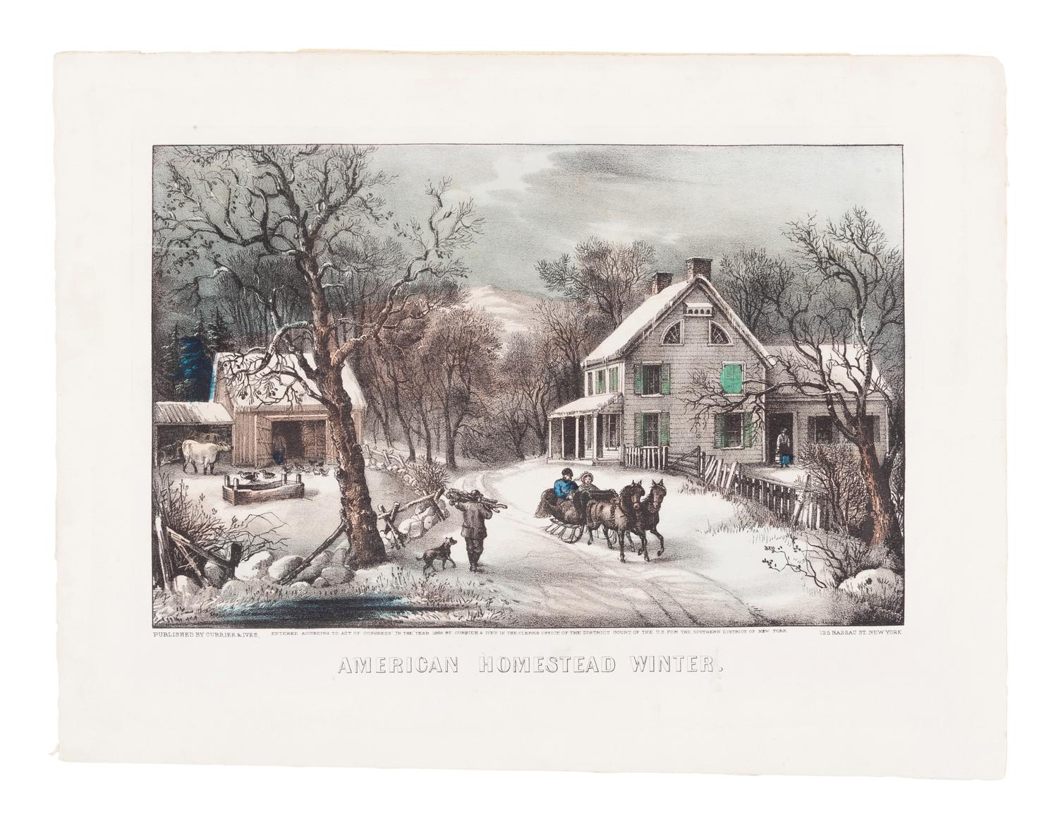CURRIER and IVES, publishers