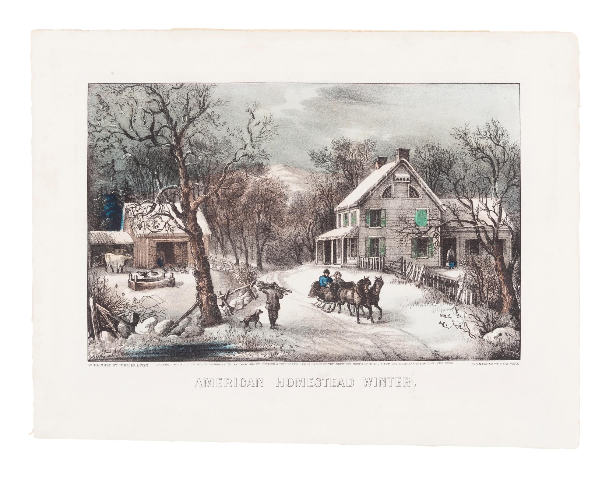 CURRIER and IVES, publishers