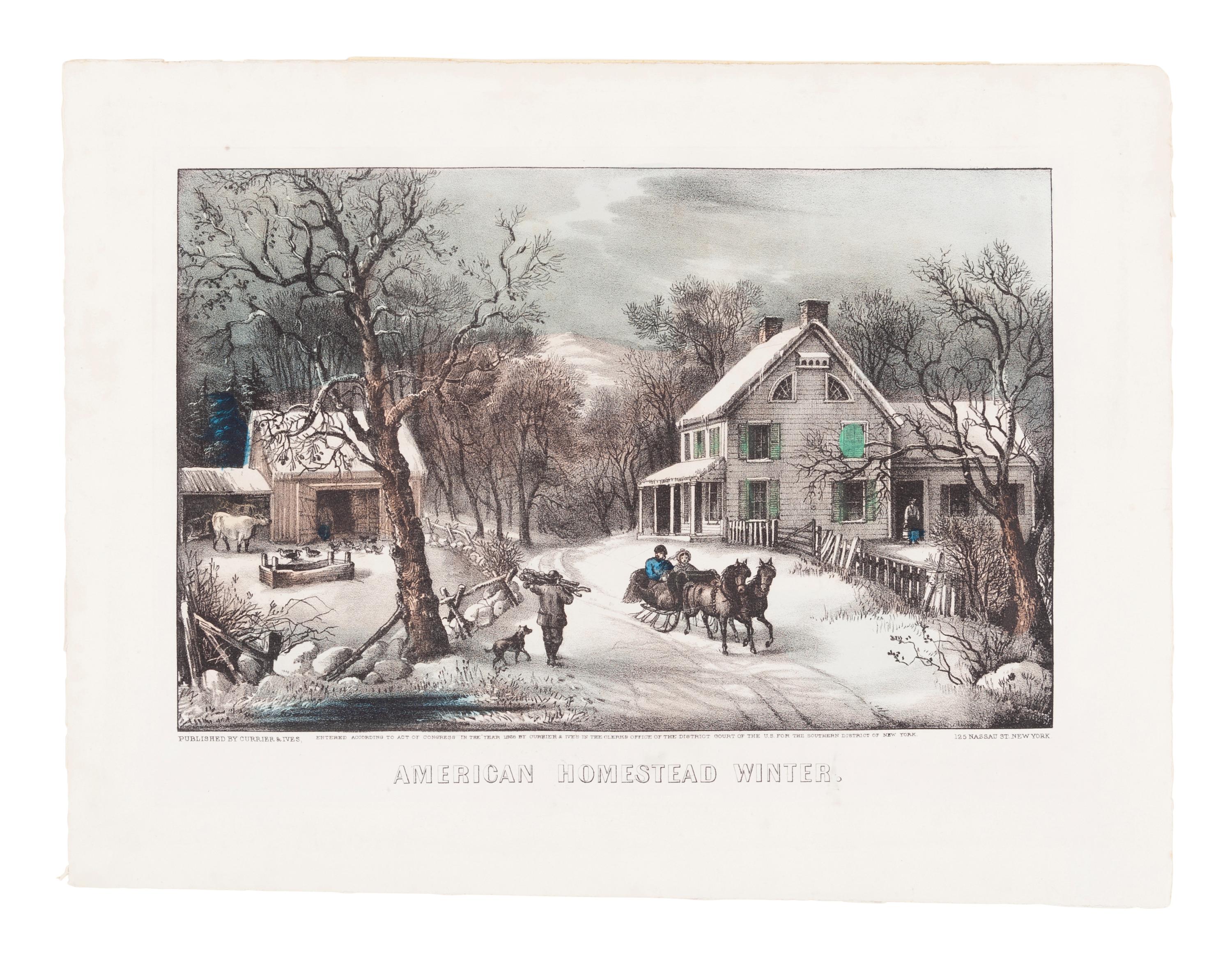 CURRIER and IVES, publishers