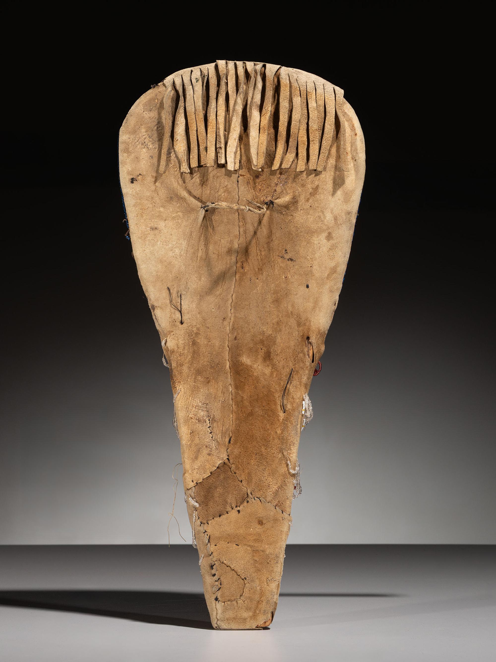 Ute Beaded Hide Doll Cradle
