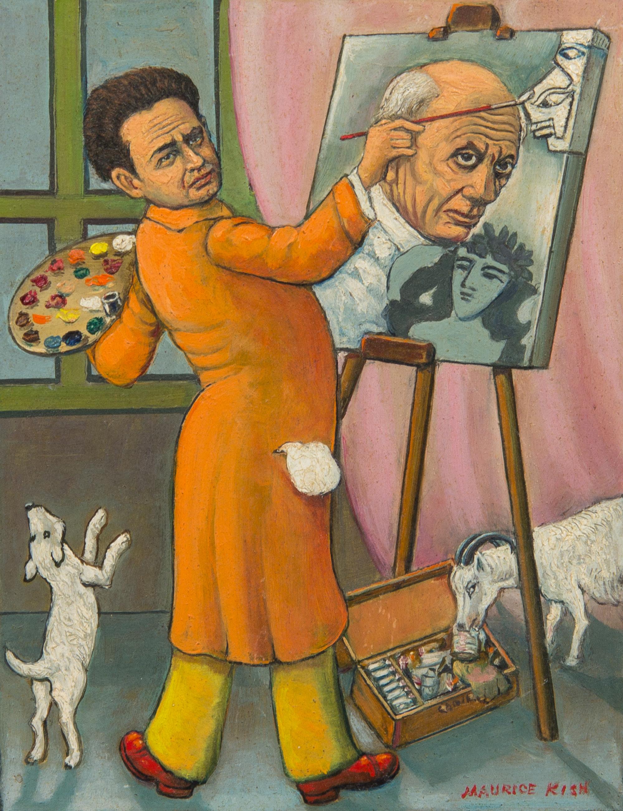 Maurice Kish, (American/Russian, 1895-1987), (Picasso) Portrait of Mr. Big