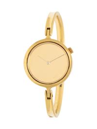 GEORG JENSEN, 18K YELLOW GOLD BANGLE WATCH