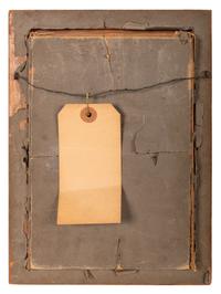 An English Silk, Metallic Thread and Stone Decorated Panel