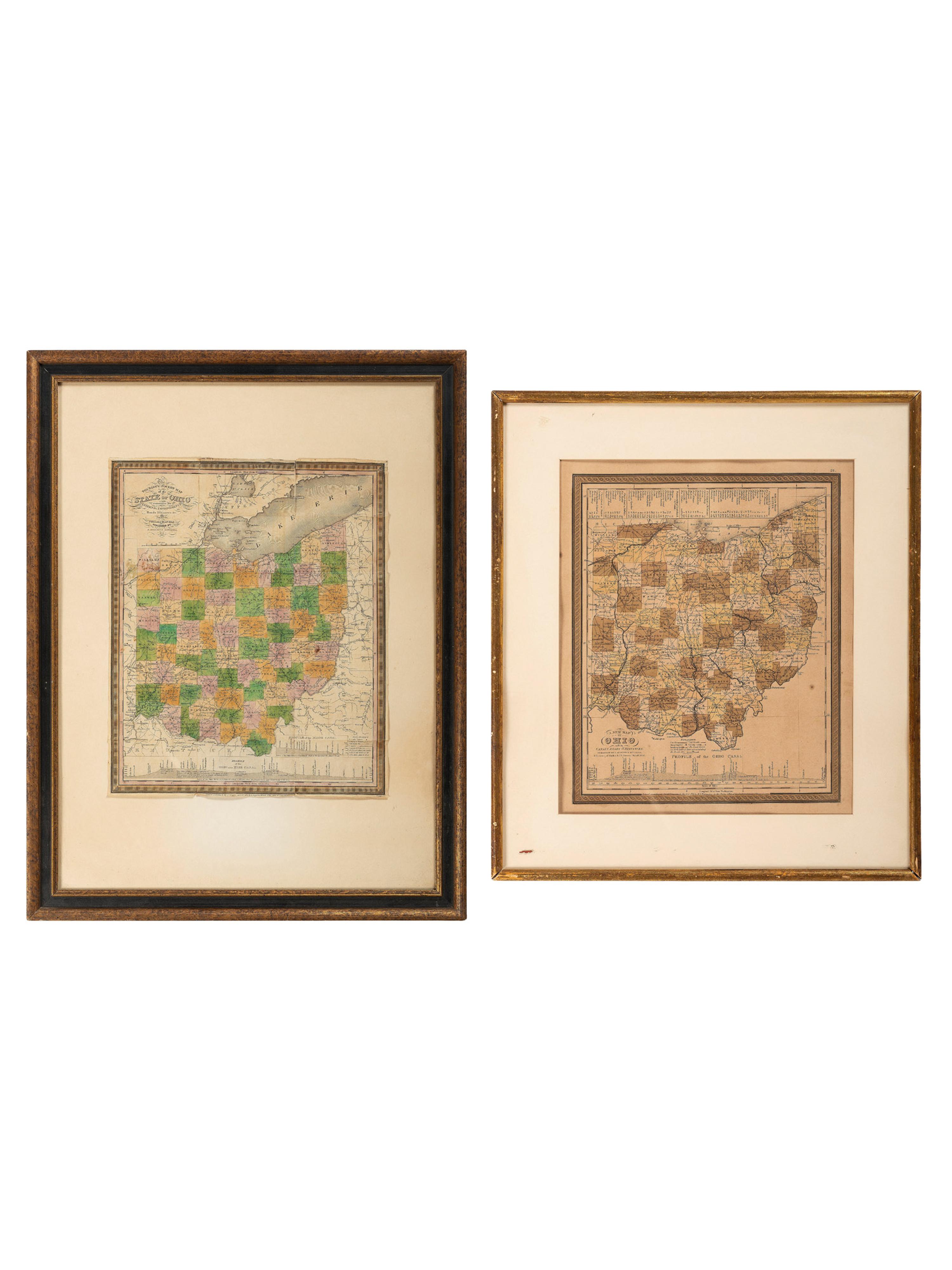 [OHIO]. A group of Ohio-related manuscripts and ephemera, including: