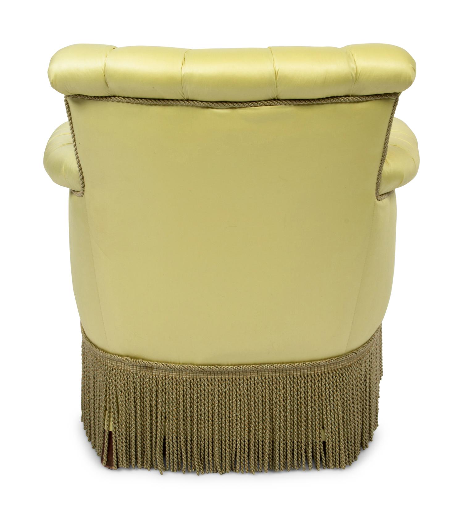 A Contemporary Upholstered Armchair