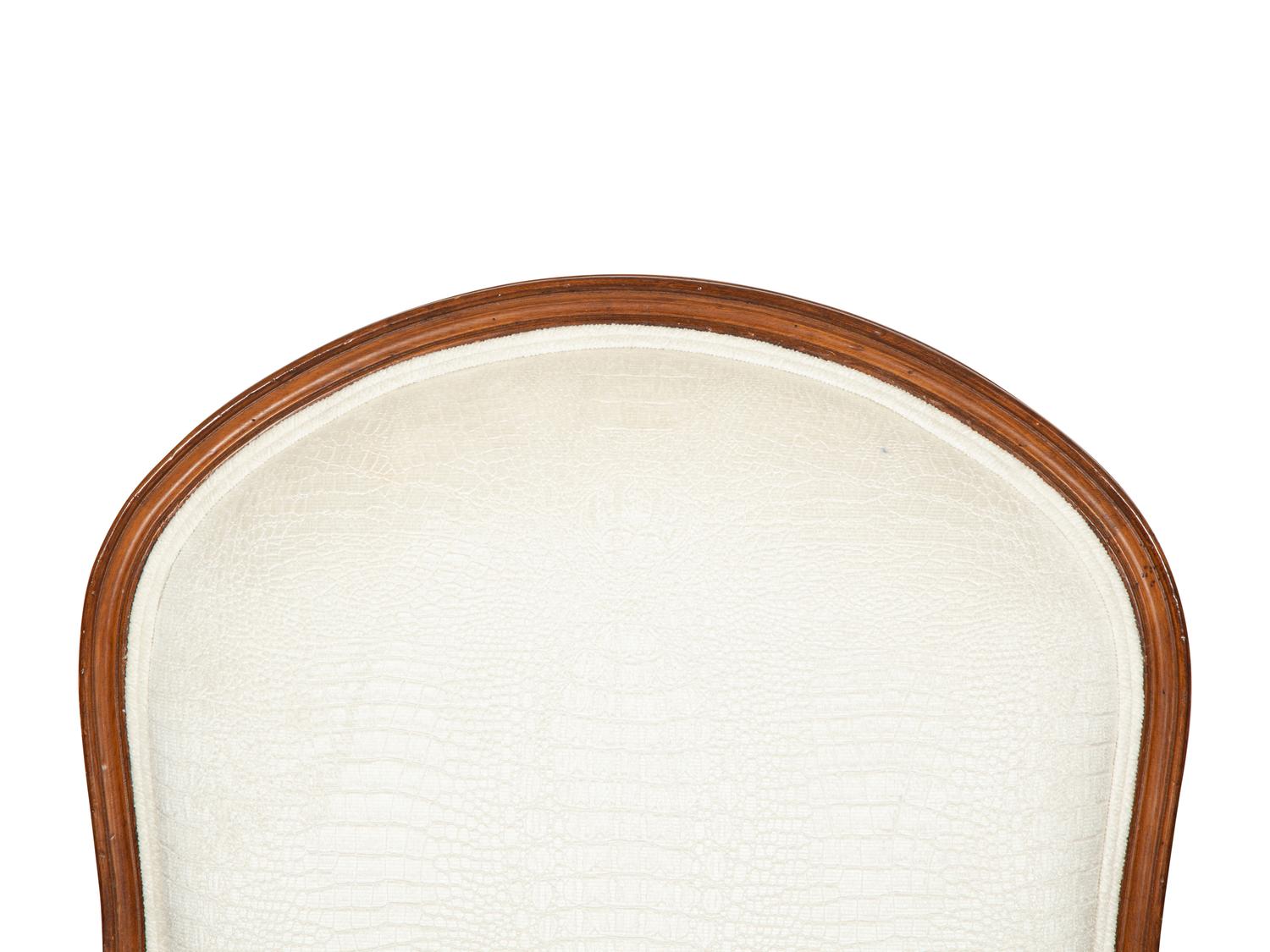 A Pair of Louis XV Style Beechwood Fauteuils