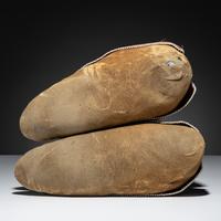 Northeastern Woodlands Beaded Hide Moccasins