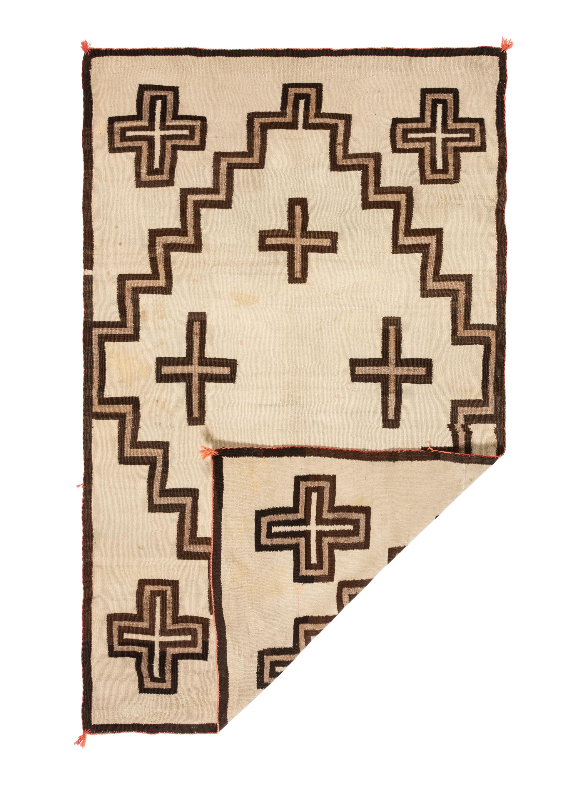 Navajo Crystal Pattern Weaving / Rug