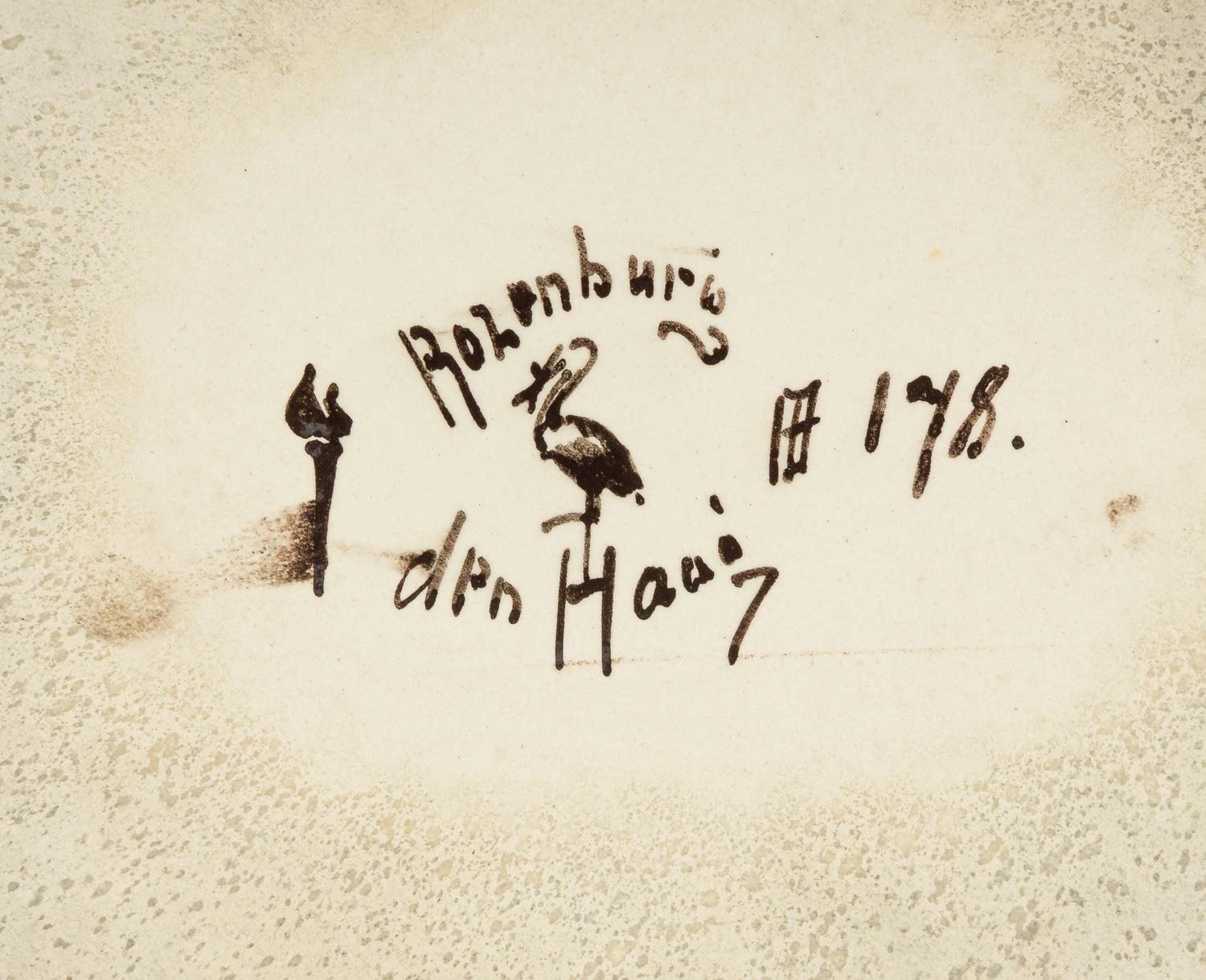 A Rozenburg Pottery Plaque