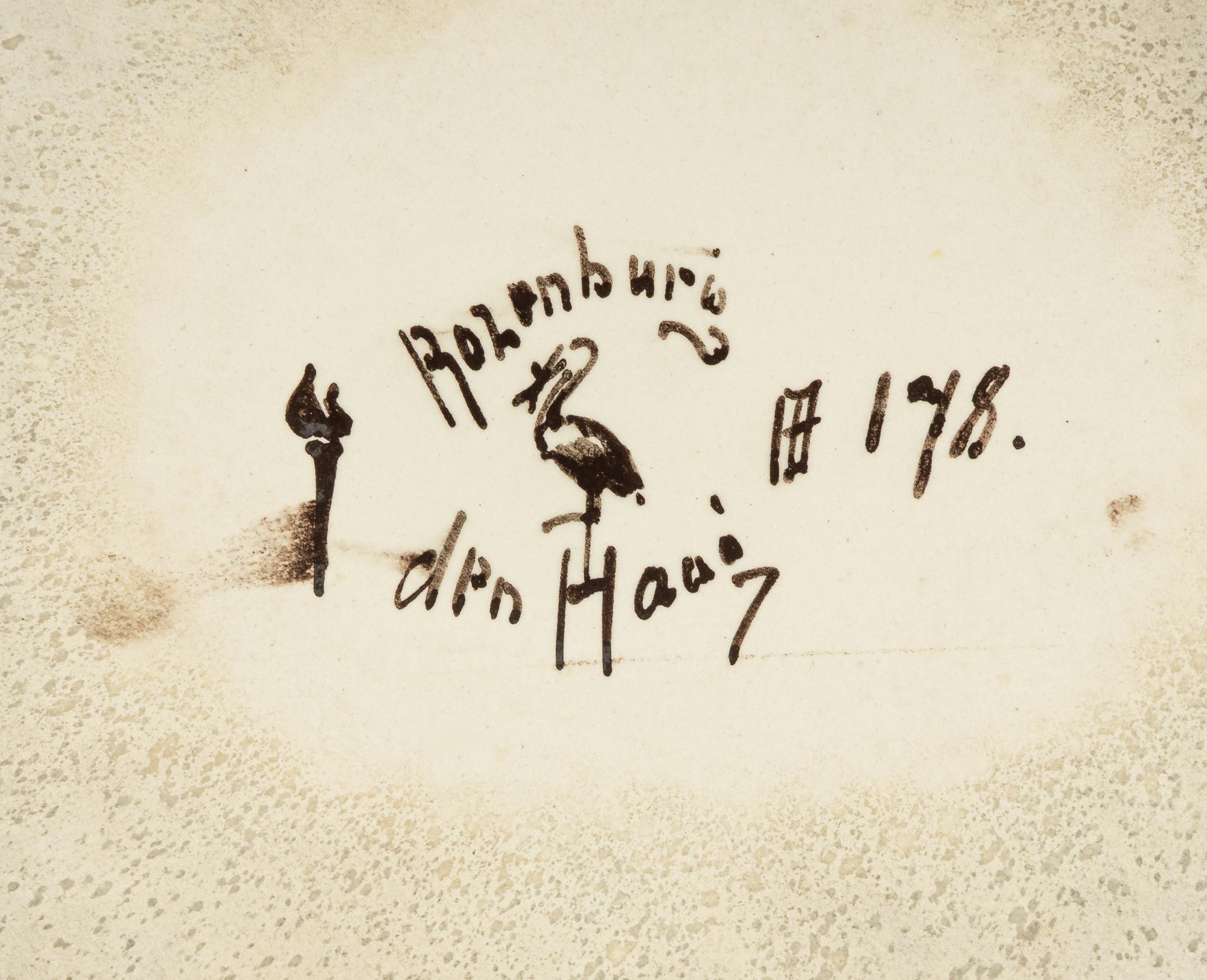 A Rozenburg Pottery Plaque