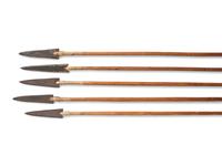 Set of Sioux Painted Arrows