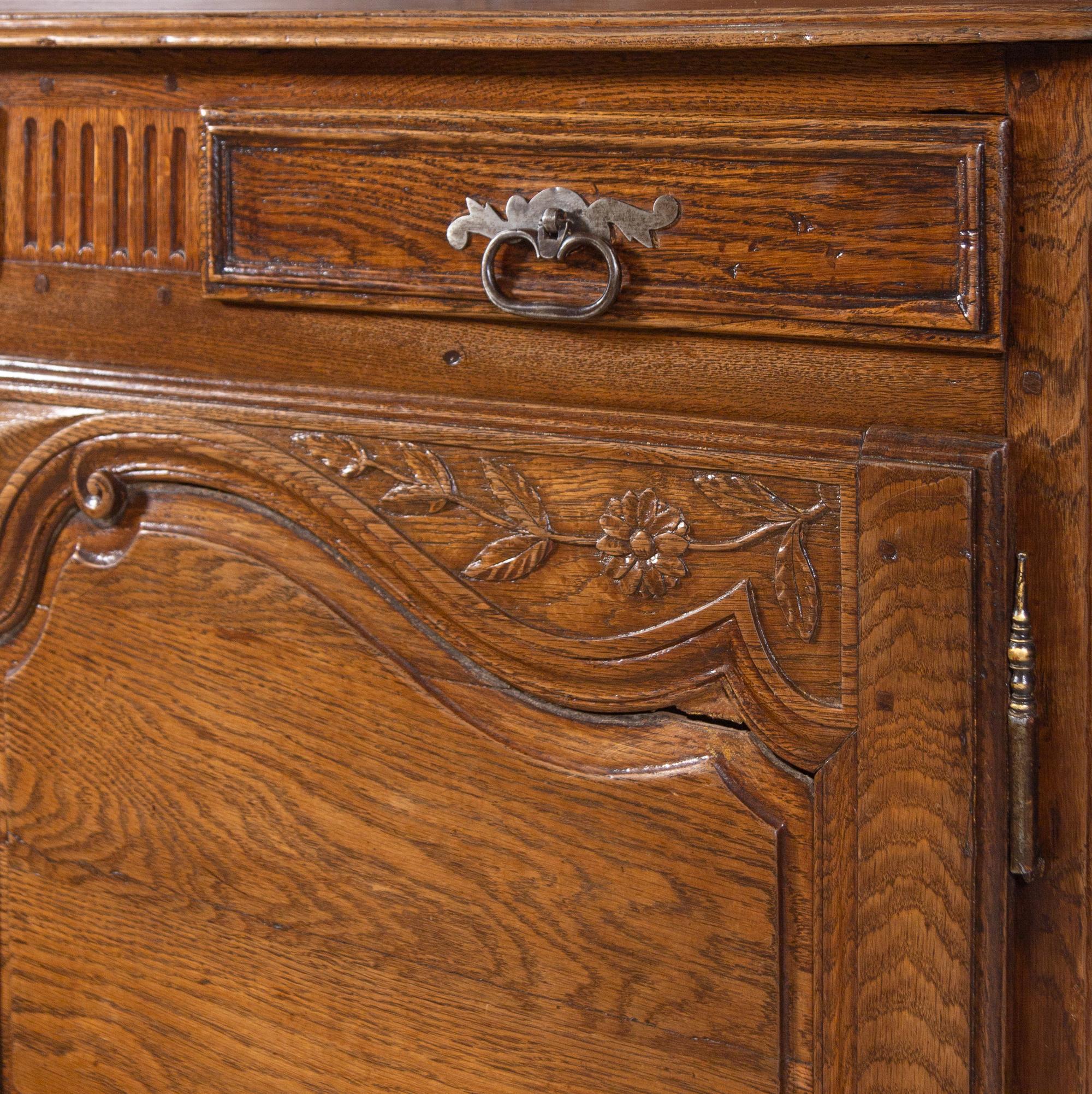 A French Provincial Oak Vaisselier