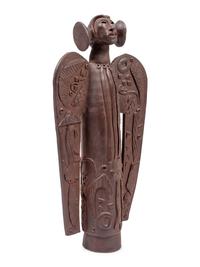 Greenware Pottery Figure