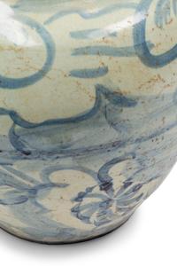 A Pair of Chinese Export Iron Mounted Porcelain Jars