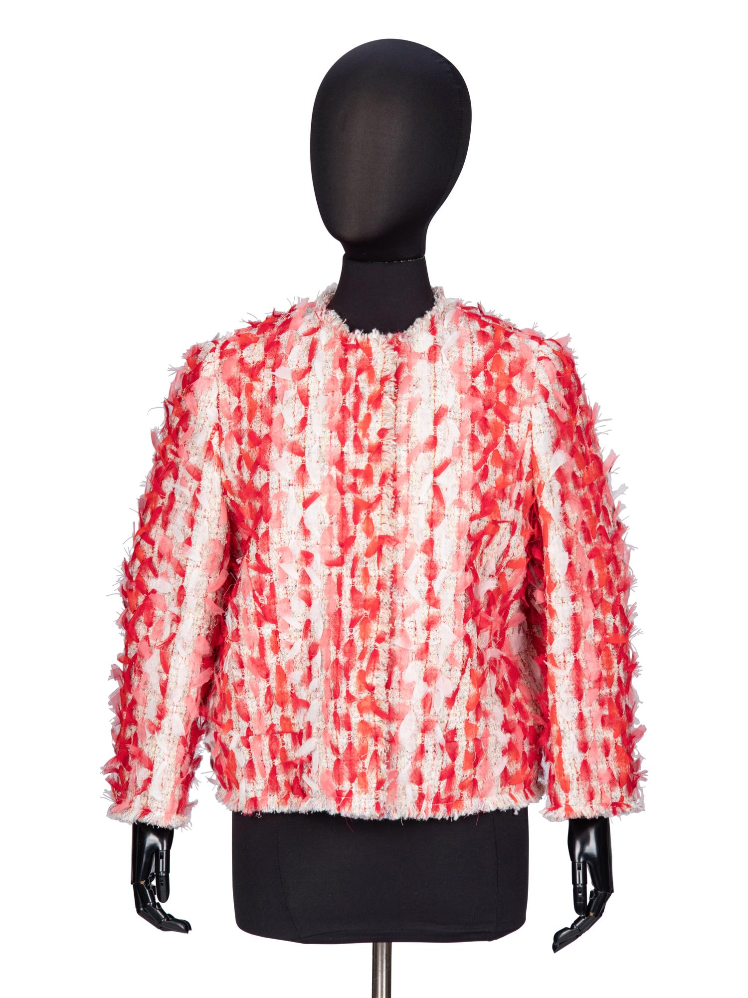 Alexander McQueen, Frayed Tweed Jacket