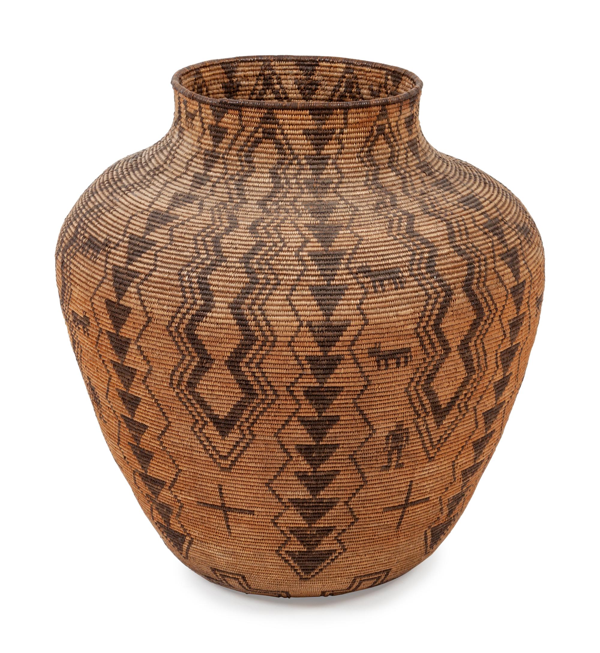 Western Apache Figural Olla