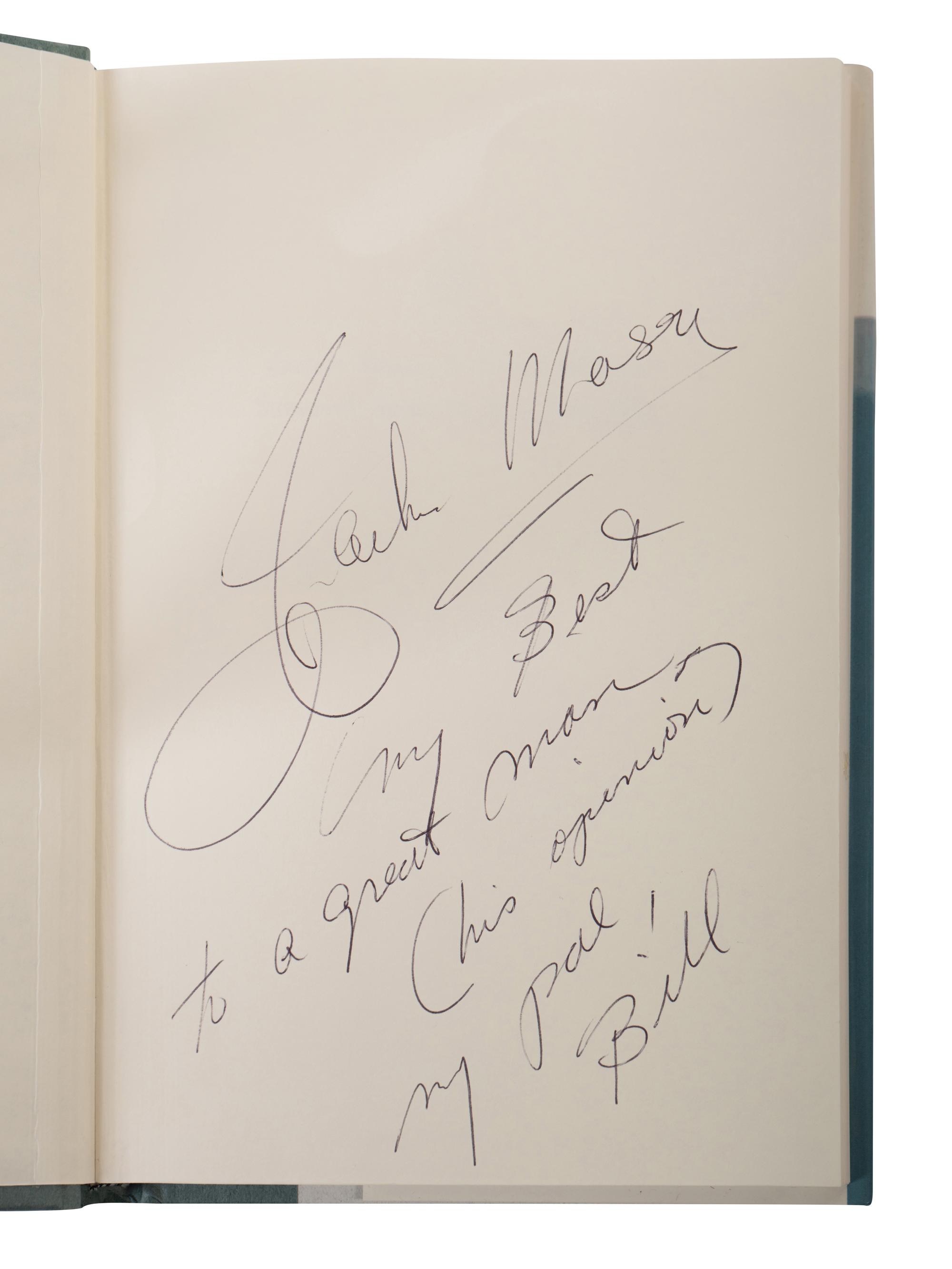 (Celebrity Books) A group of 11 autographed books, comprising: