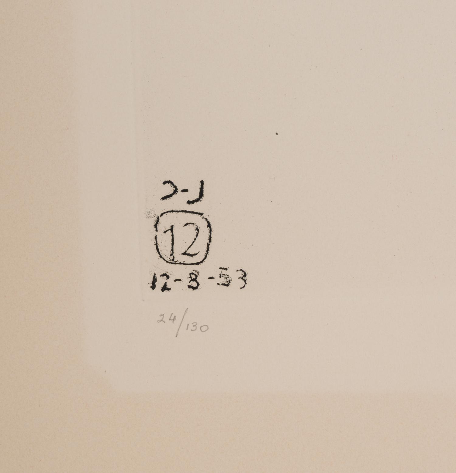 A group of three prints from Unité, 1963-65