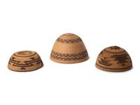 Northern California and Paiute Basketry Hats