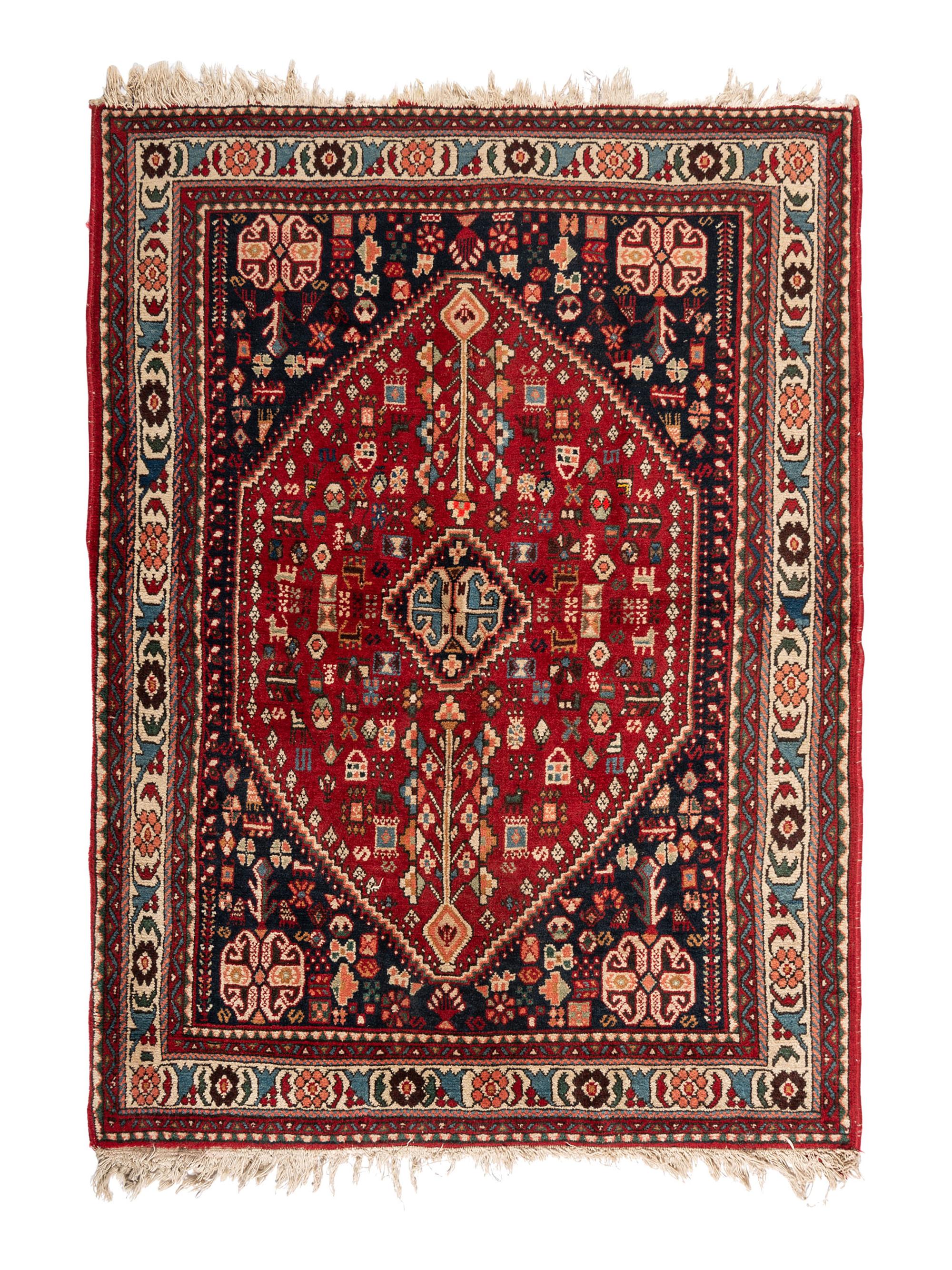Three Turkish and Persian Wool Rugs