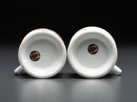Two Porcelain Occupational Shaving Mugs