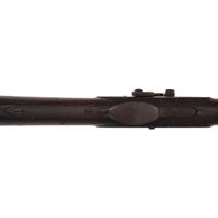 Heavy Barreled Leman Percussion Full Stock Plains Rifle