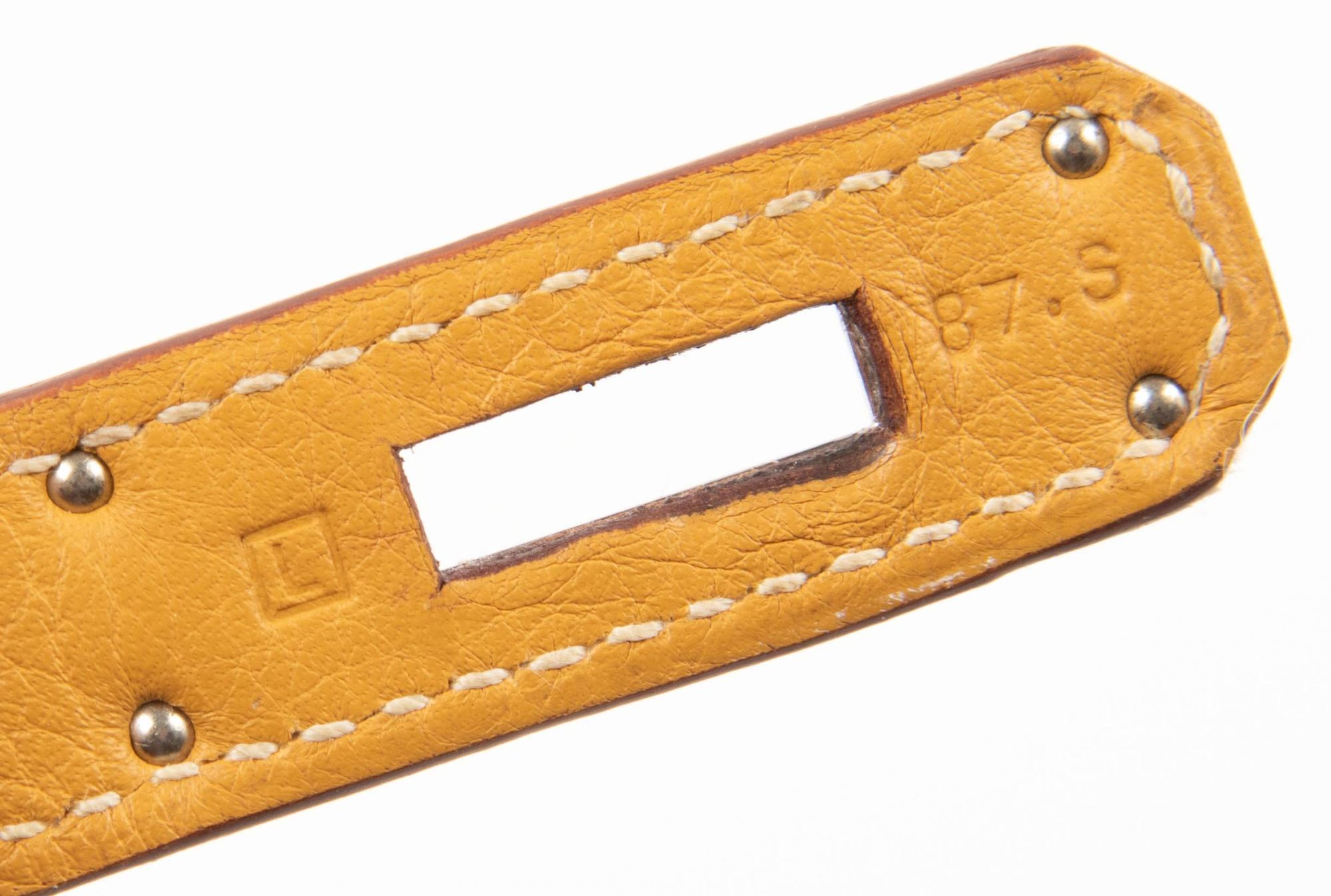 Hermès Natural Sable Clemence Birkin Handbag, 2008