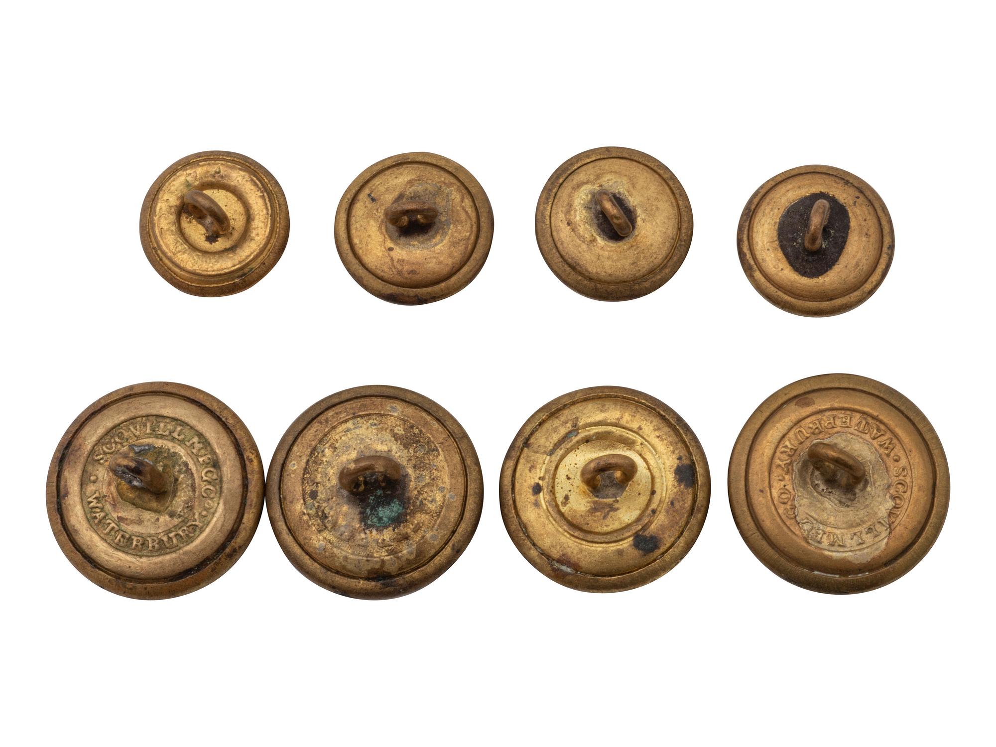[MILITARIA] 25+ American buttons from the Estate of Carroll J. Delery III, incl. Civil War examples