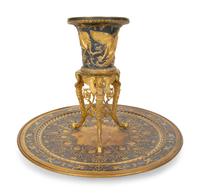 A French Neoclassical Gilt Bronze Centerpiece
