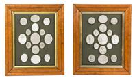 A Collection of Thirty Plaster Intaglios 14 1/2 x 11 3/4 inches (framed). — LATE 19TH CENTURY