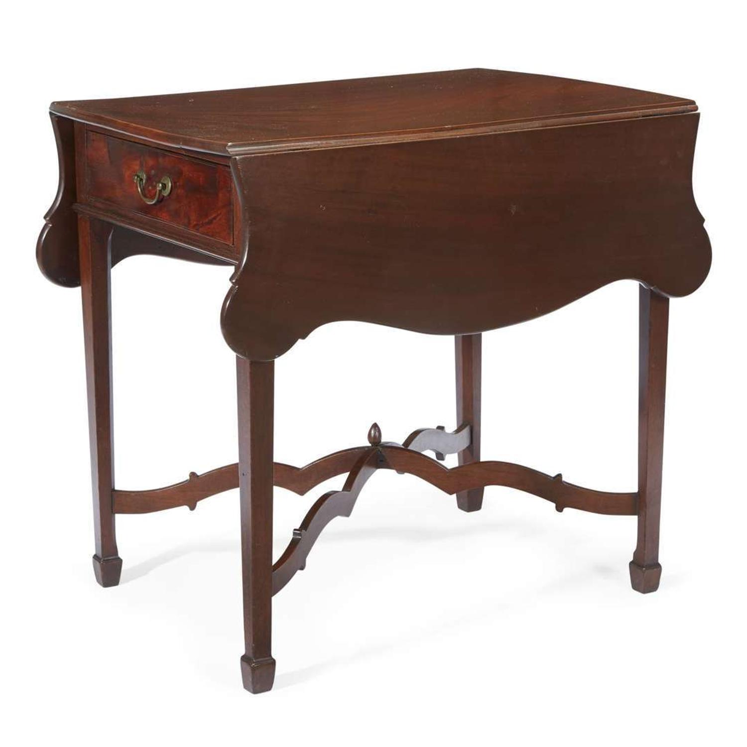 Federal mahogany pembroke table Philadelphia, PA, circa 1790