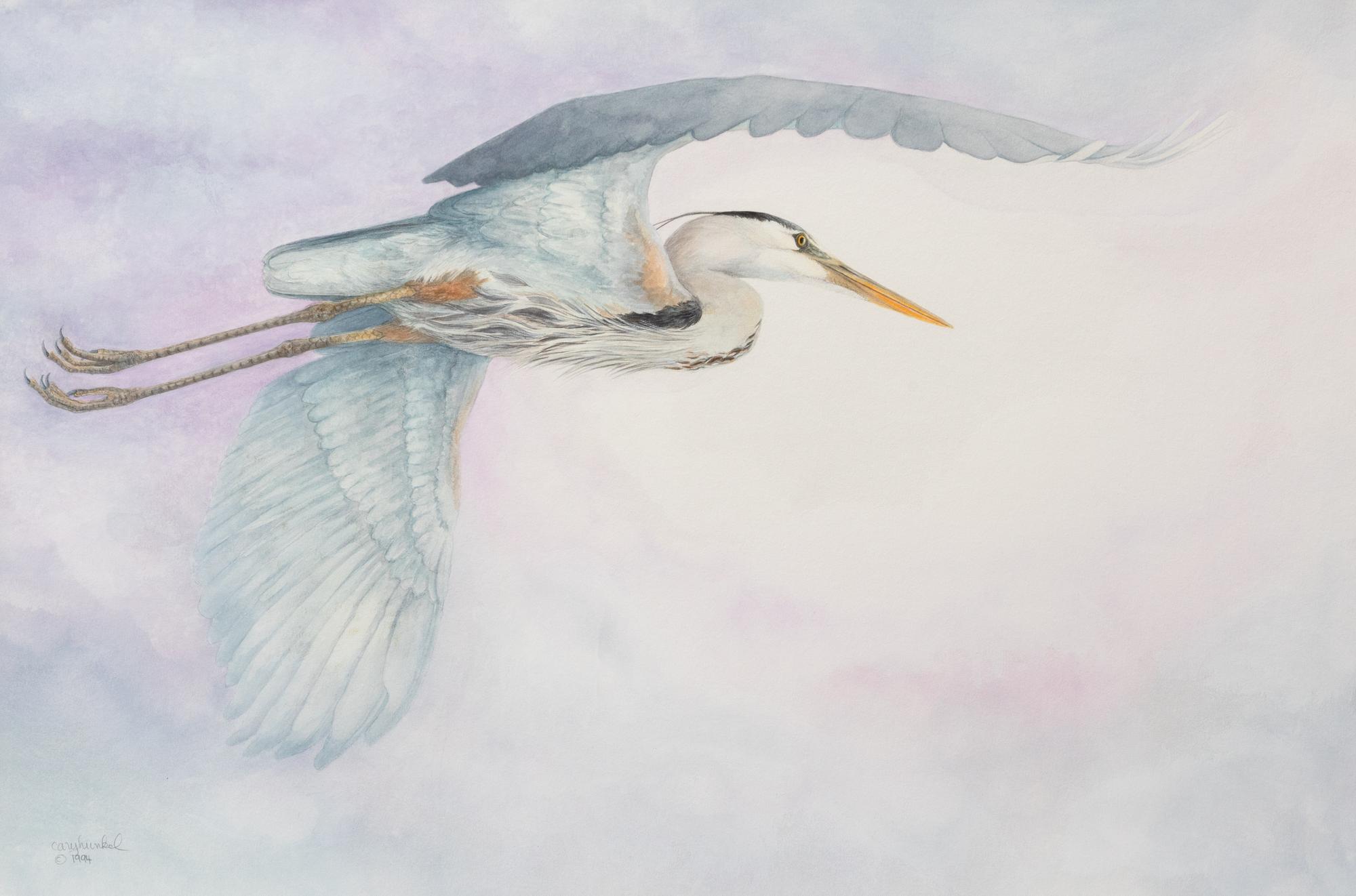 Carpe Diem - Great Blue Heron , 1994