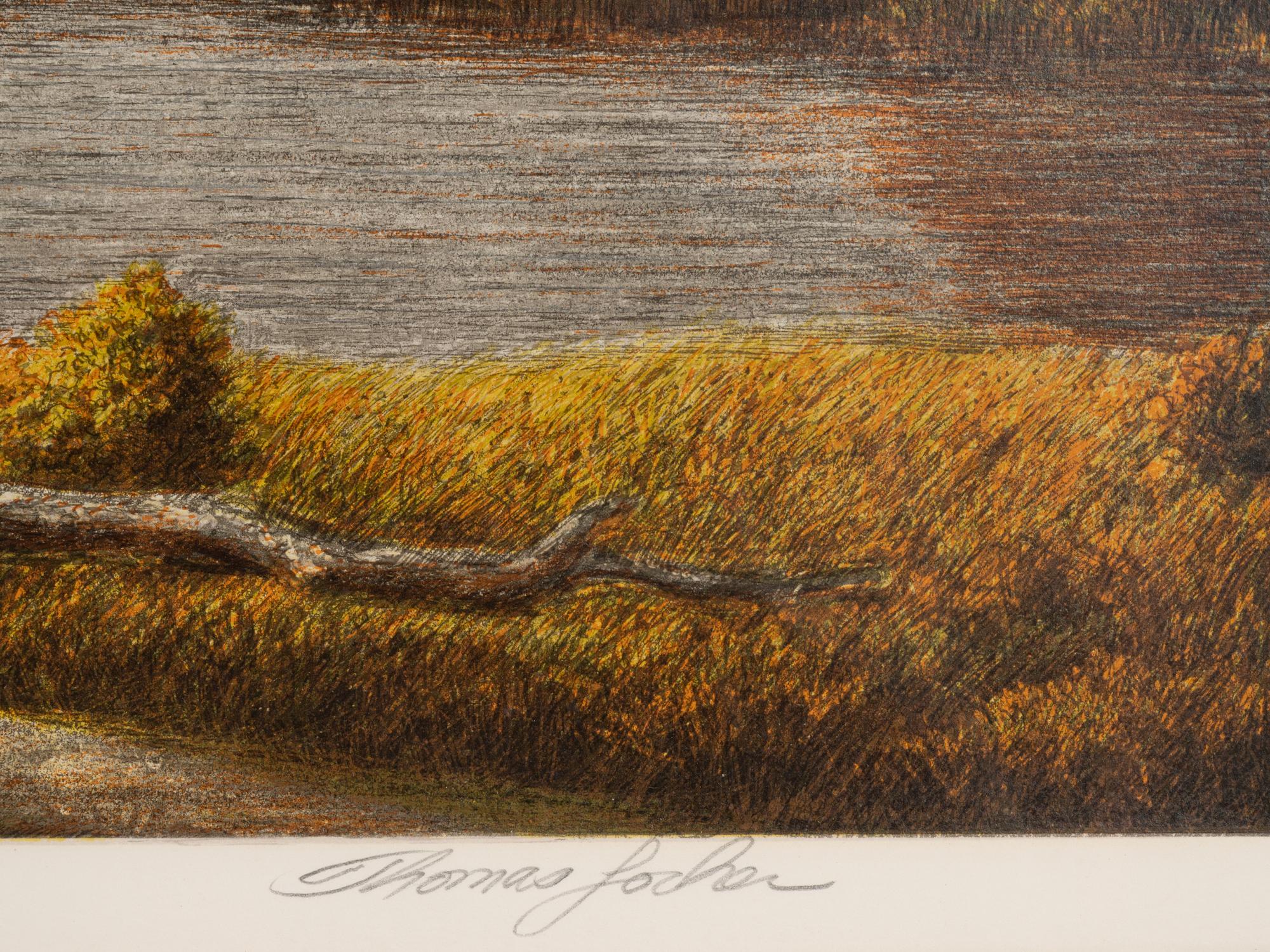 Group of Three Serigraphs by Thomas Locker (American, 1937-2012)