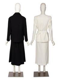 Two Christian Dior Haute Couture Skirt Suits, c. 2017