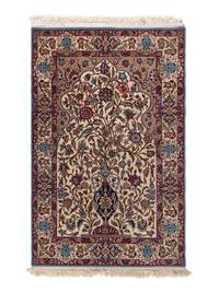 An Isfahan Wool and Silk Rug