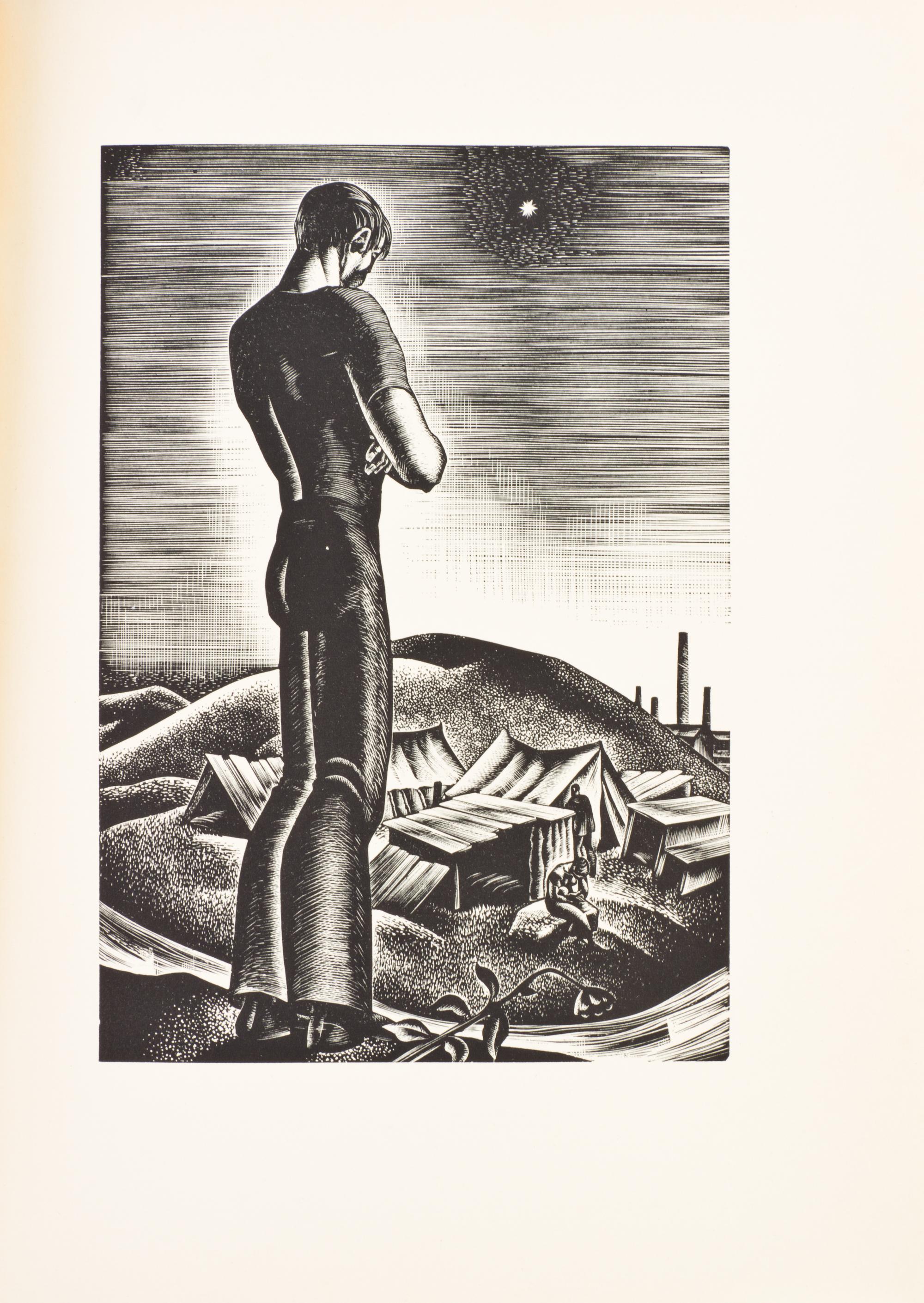 WARD, LYND. Wild Pilgrimage. New York, 1932. First edition, with 97 wood engravings.
