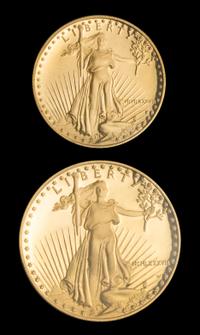 A United States 1987 Gold Eagle 2-Coin Proof Set
