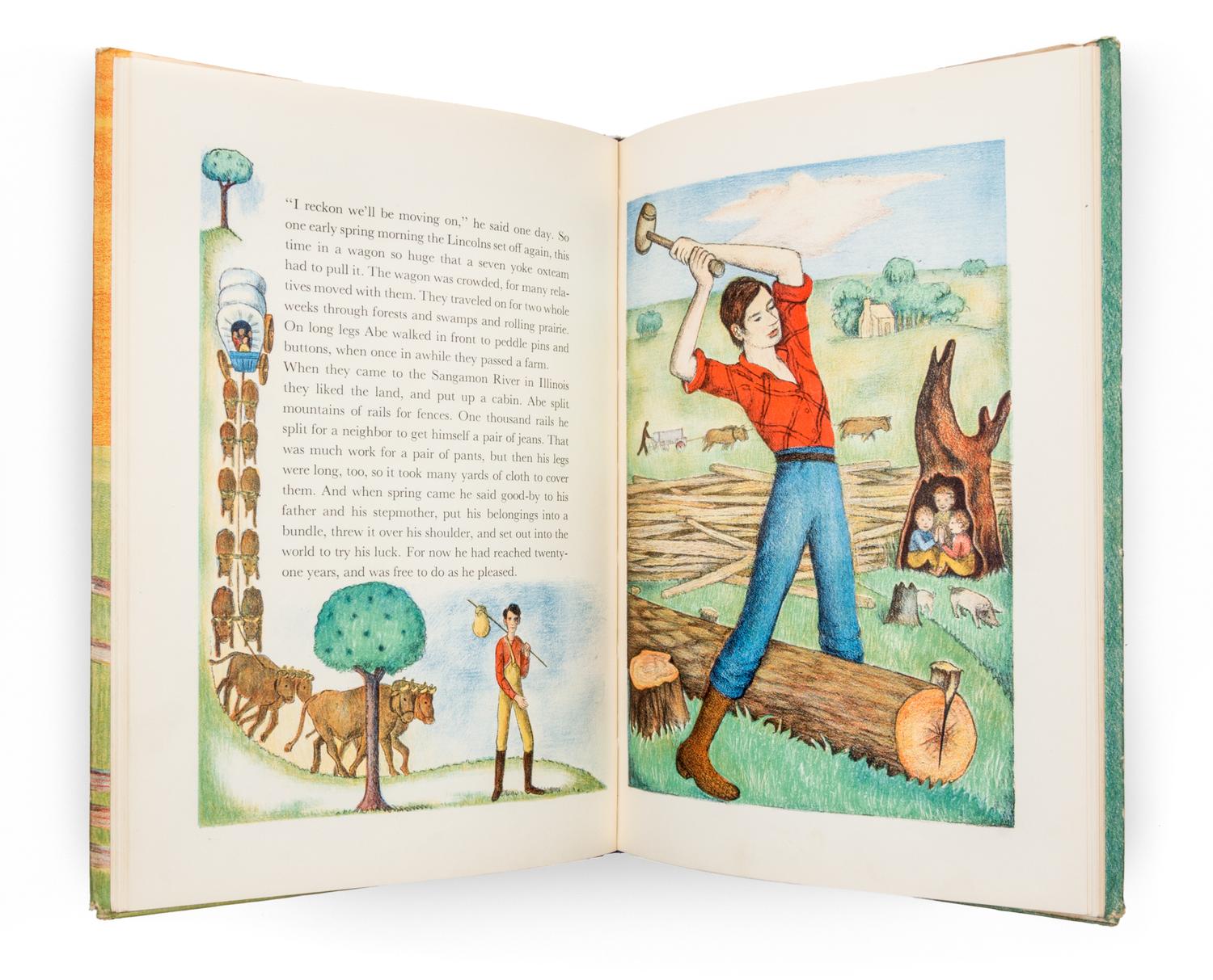 (CHILDRENS LIT; PARIN D'AULAIRE, INGRI) EDGAR. 3 works.