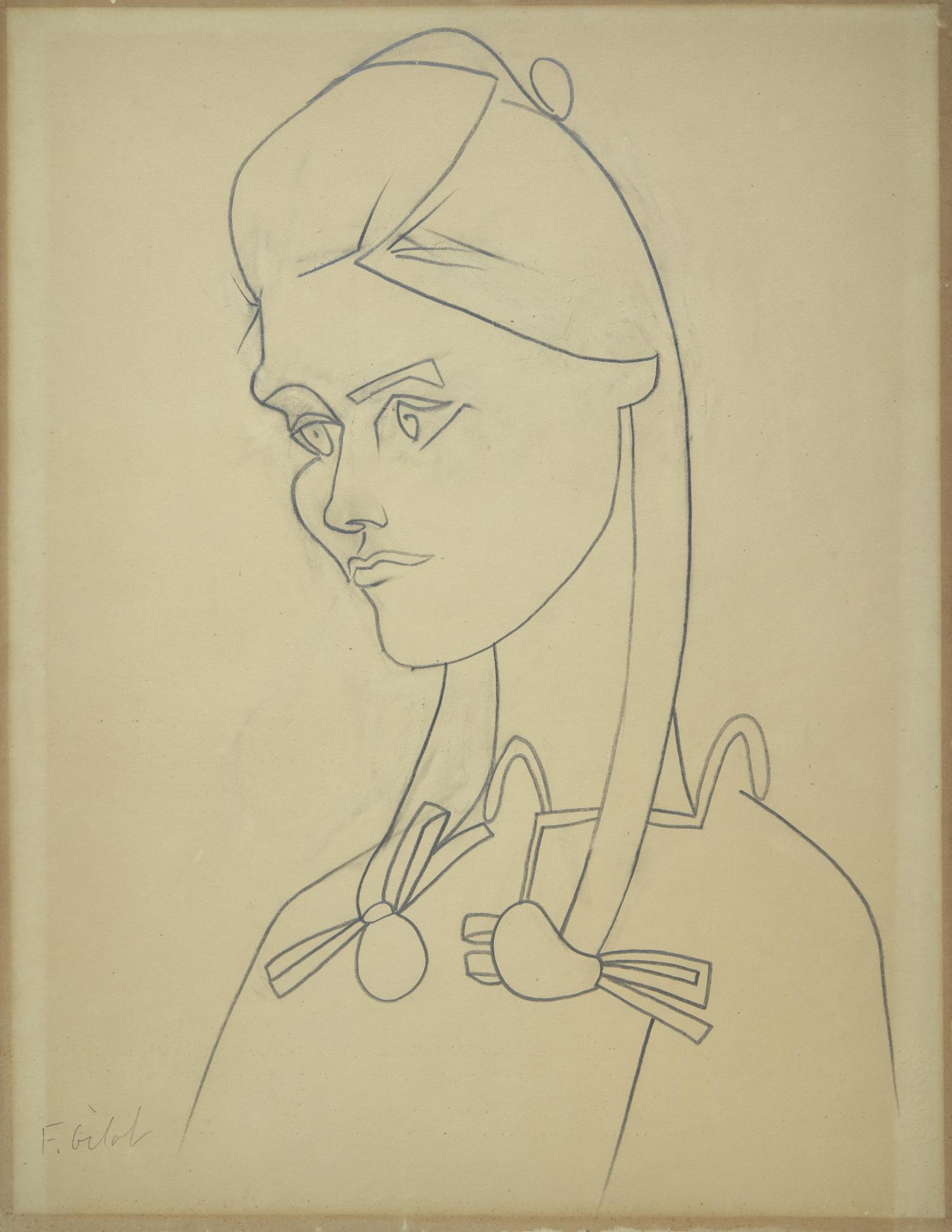 Portrait de Cecile Miguel , 1951