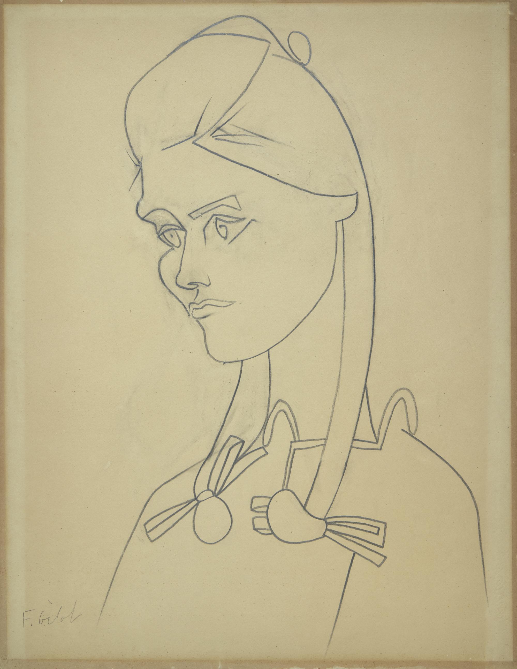 Portrait de Cecile Miguel , 1951