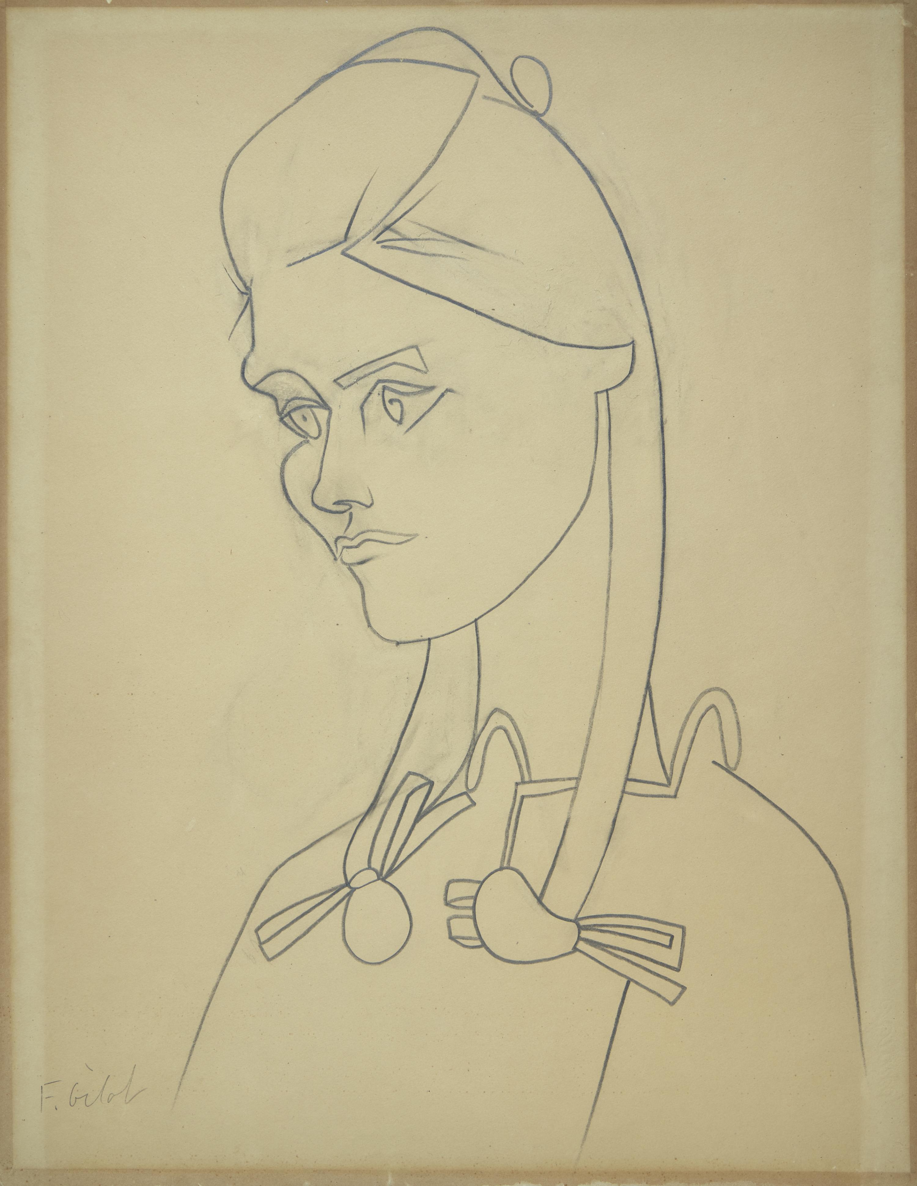 Portrait de Cecile Miguel , 1951