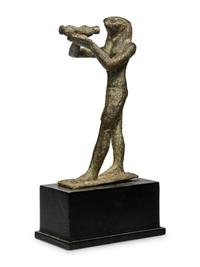An Egyptian Bronze Horus