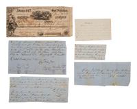 [GOLD RUSH]. Extensive California Gold Rush archive of William J. Jewell (1818-1885) including letters, diaries, and photographs, ca. 1852-1853.