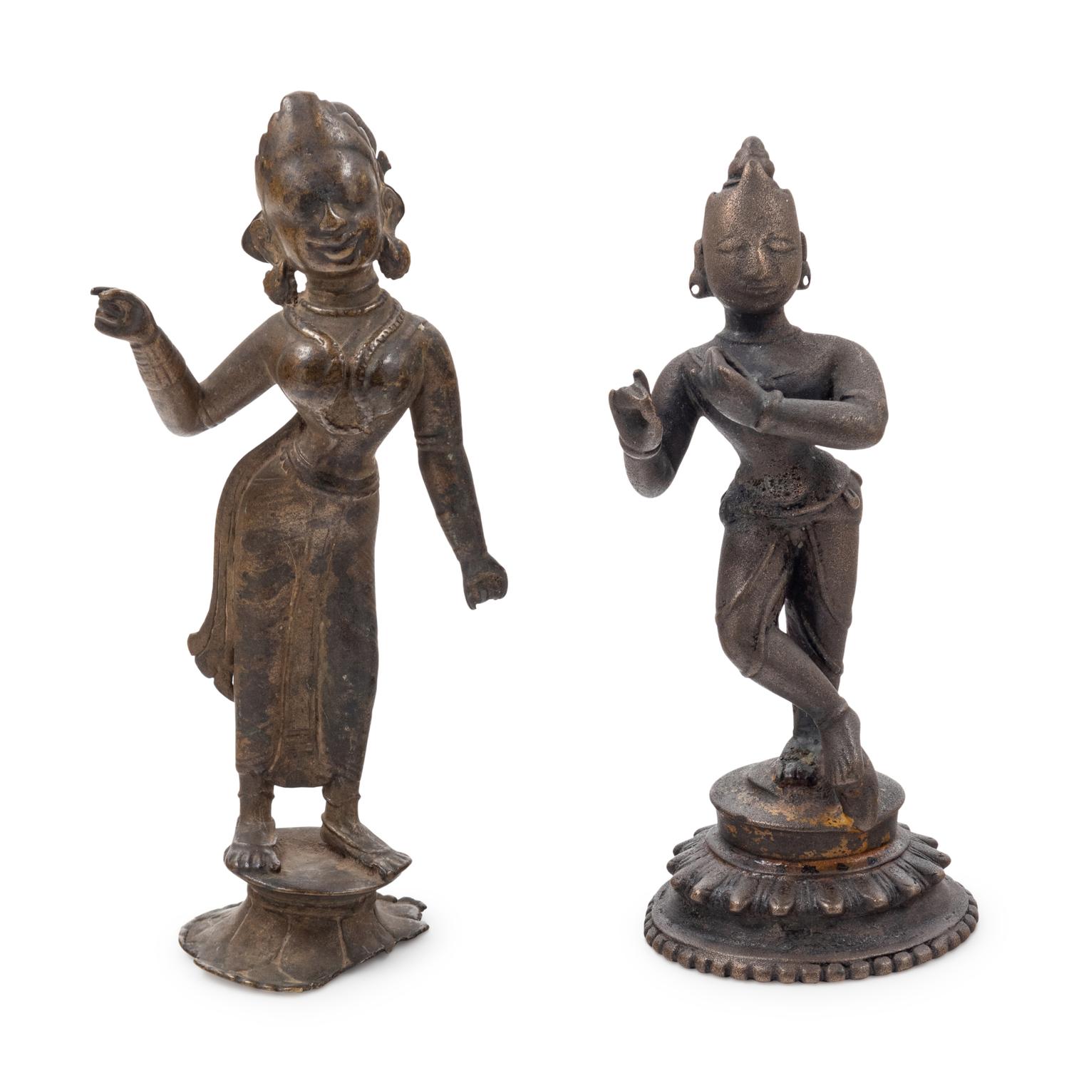 Two Indian Bronze Figures