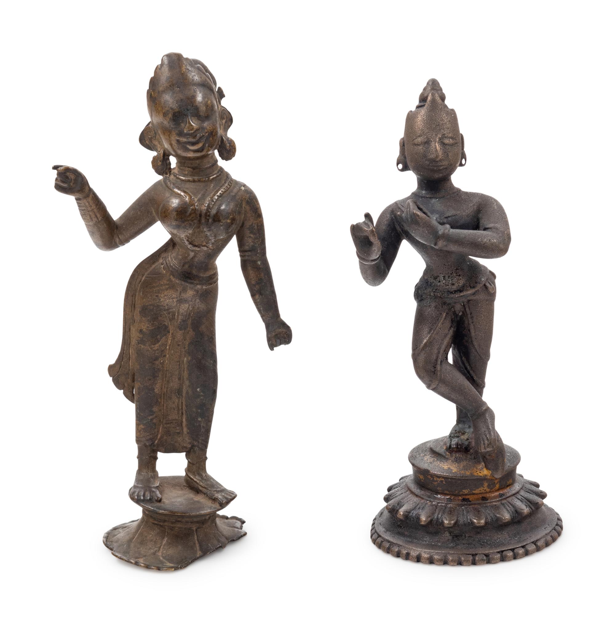 Two Indian Bronze Figures